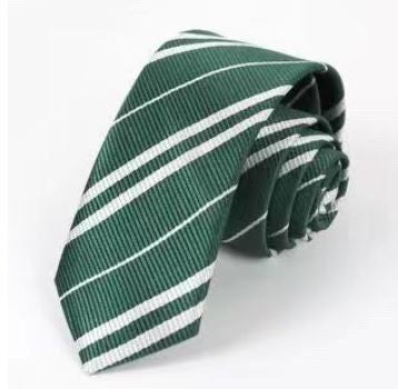 Harry Potter Hogwarts Cosplay Tie Slytherin