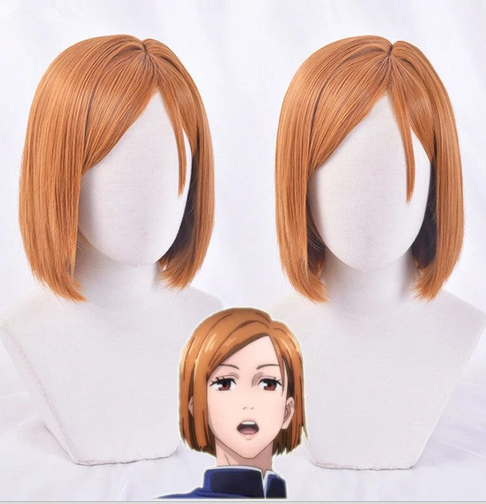 Jujutsu Kaisen Nobara Kugisaki Cosplay Wig
