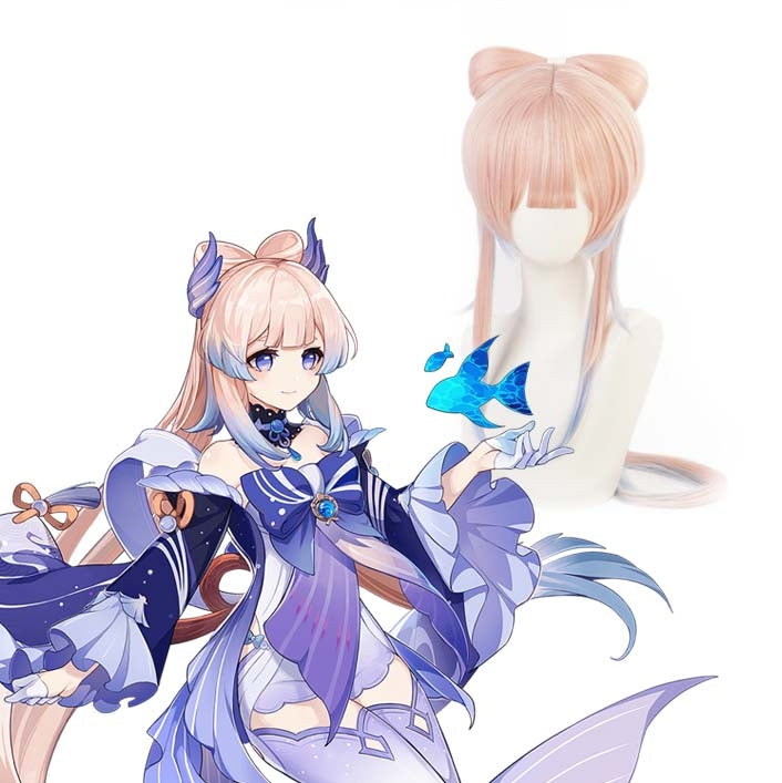 Genshin Impact Kokomi Sangonomiya Cosplay Wig