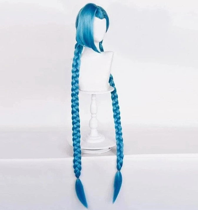 League Of Legends Jinx Arcane Cosplay Wig