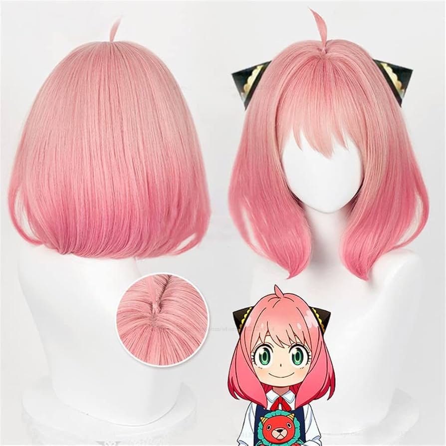 Spy X Family Anya Forger Cosplay Wig