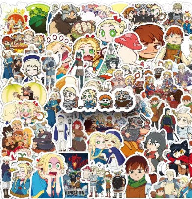 50pcs Delicious In Dungeon Sticker Pack