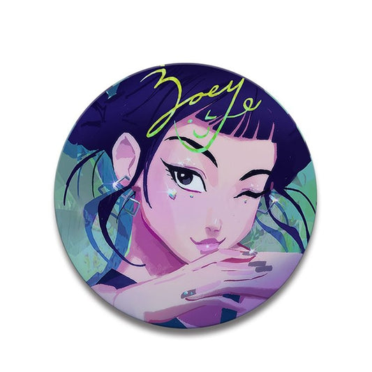 Kpop Demon Hunters 58mm Jumbo Badge Assorted