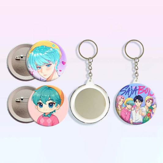 Kpop Demon Hunters - Saja Boys Badge Assorted