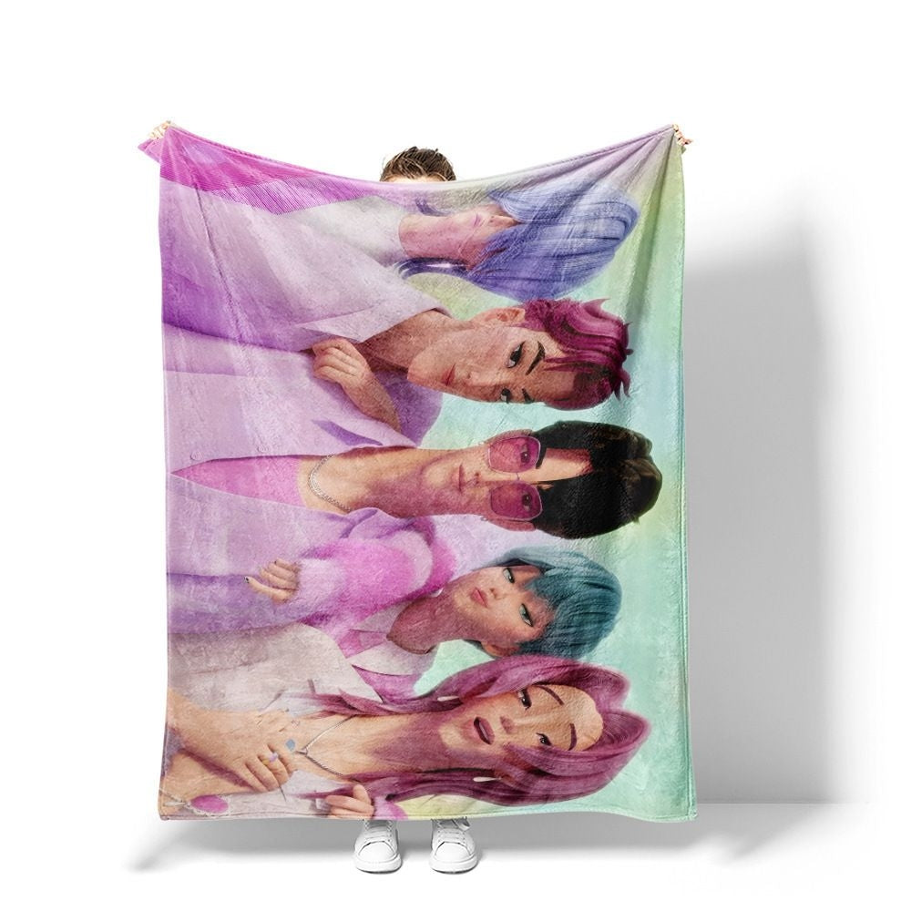 Kpop Demon Hunters Saja Boys 100*150cm Blanket