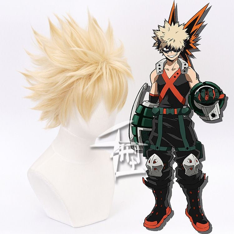 My Hero Academia - Katsuki Bakugo Cosplay Wig