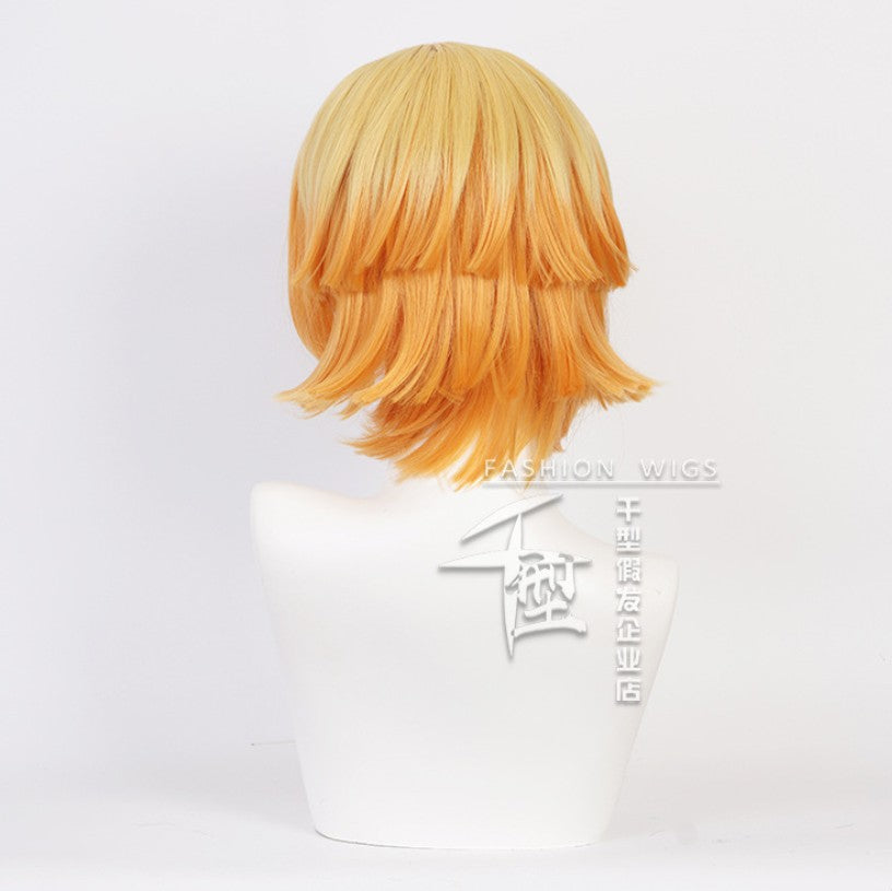 Demon Slayer Cosplay Wig Zenitsu Agatsuma