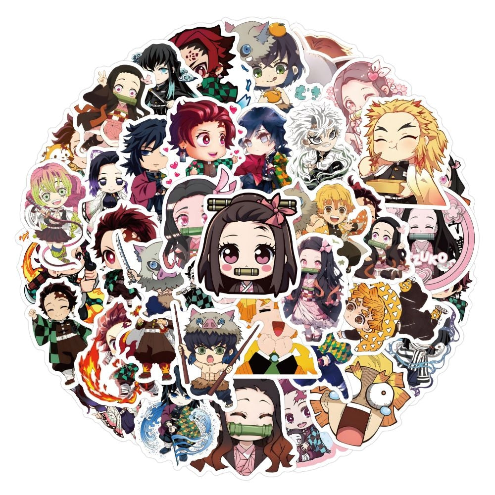 50pcs Demon Slayer Sticker Sp110