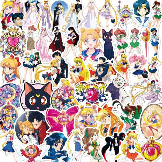 50pcs Sailor Moon Sticker Pack