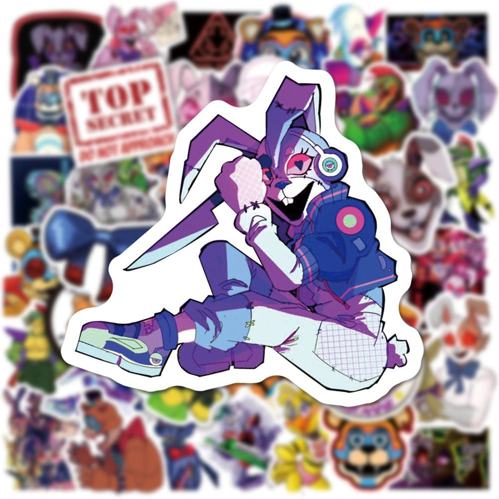 50pcs Fnaf Sticker Pack