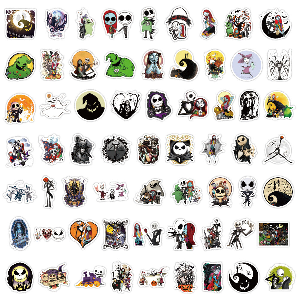 50pcs Nightmare Before Christmas Sticker Pack