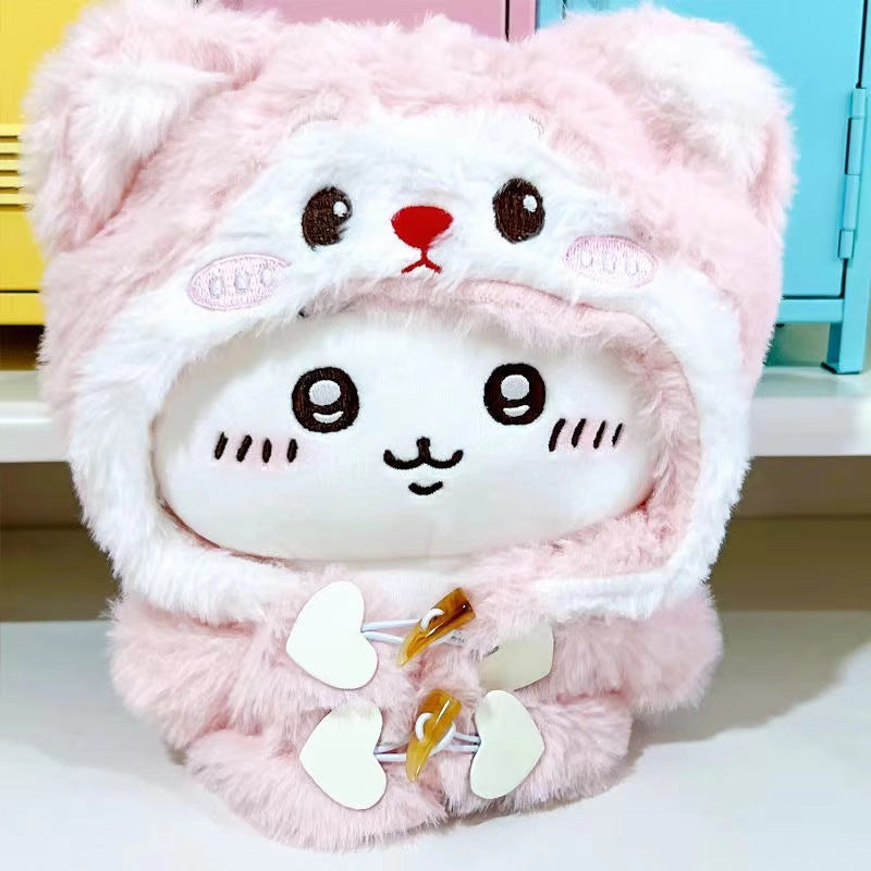 Chikawa 20cm W/ Fur Hoodie Plush Assorted