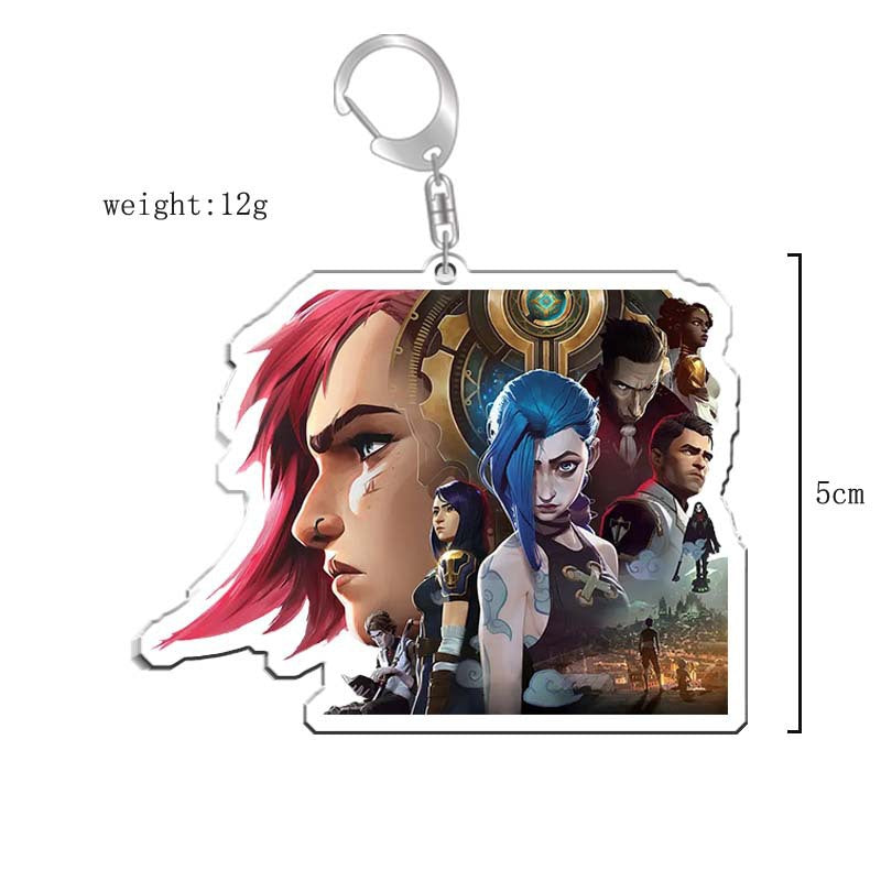 Arcane Acrylic Keyring