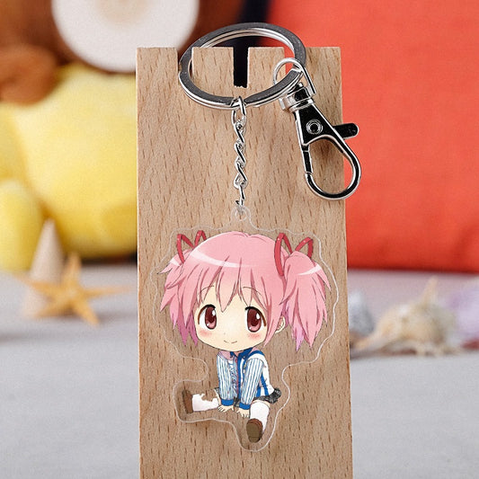 Madoka Magica Acrylic Keyring Assorted