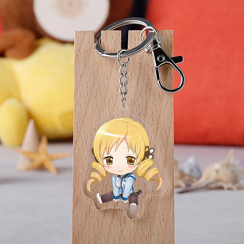 Madoka Magica Acrylic Keyring Assorted