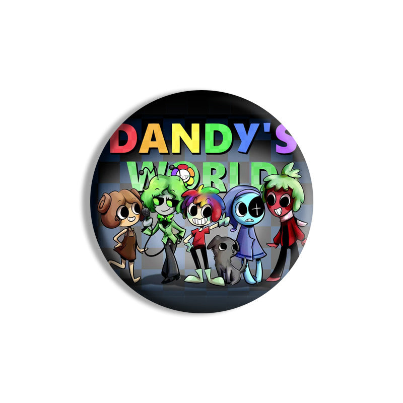 Dandy's World 75mm Jumbo Badge