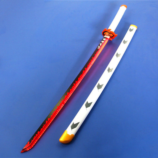 Demon Slayer Rengoku Wooden Sword W/ Light