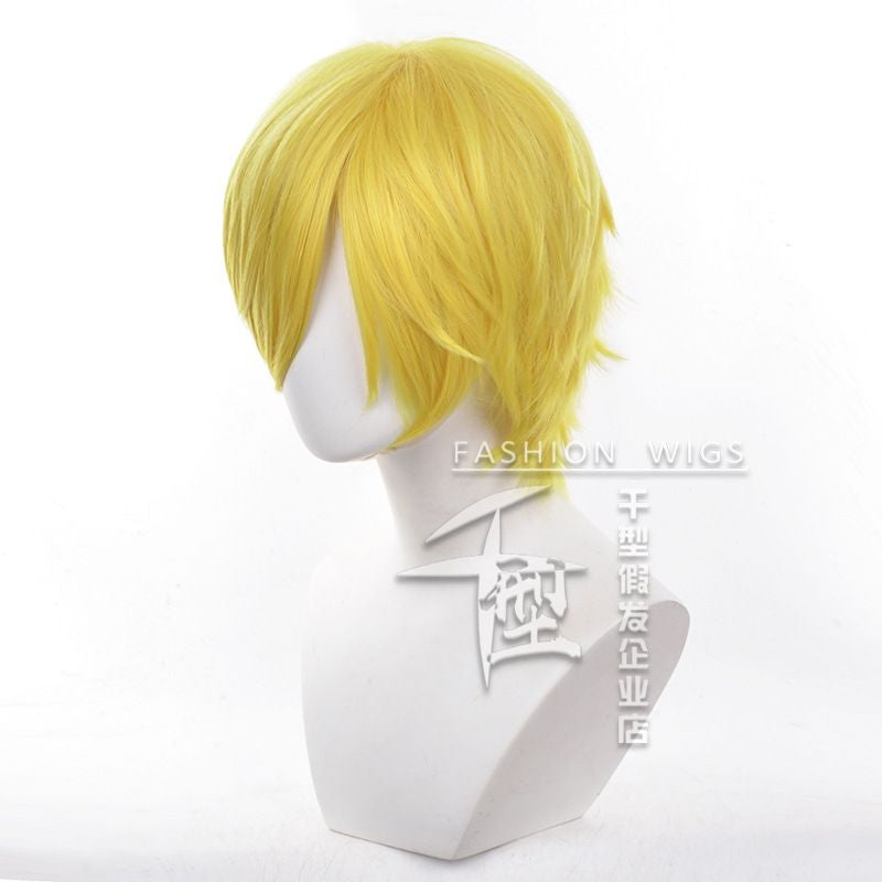 (special Order) One Piece Vinsmoke Sanji Cosplay Wig