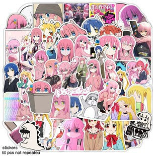 50opcs Sticker Pack Bocchi The Rock