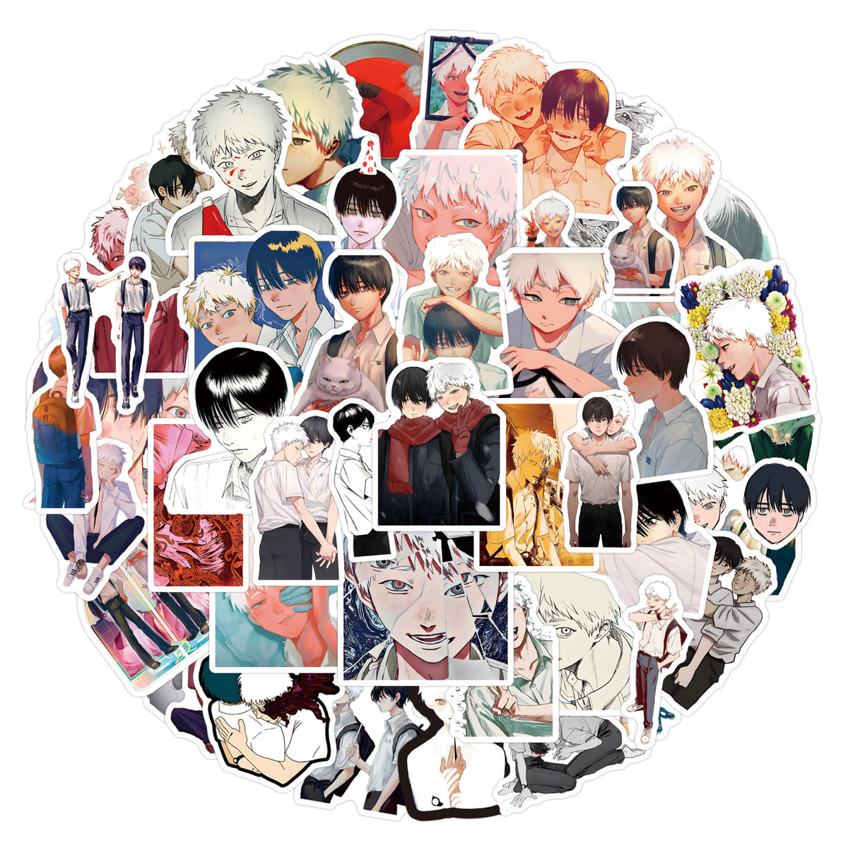 50pcs The Summer Hikaru Died Sticker