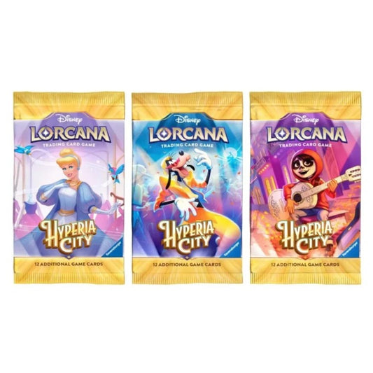 Pack Of Disney Lorcana Tcg: Hyperia City Booster