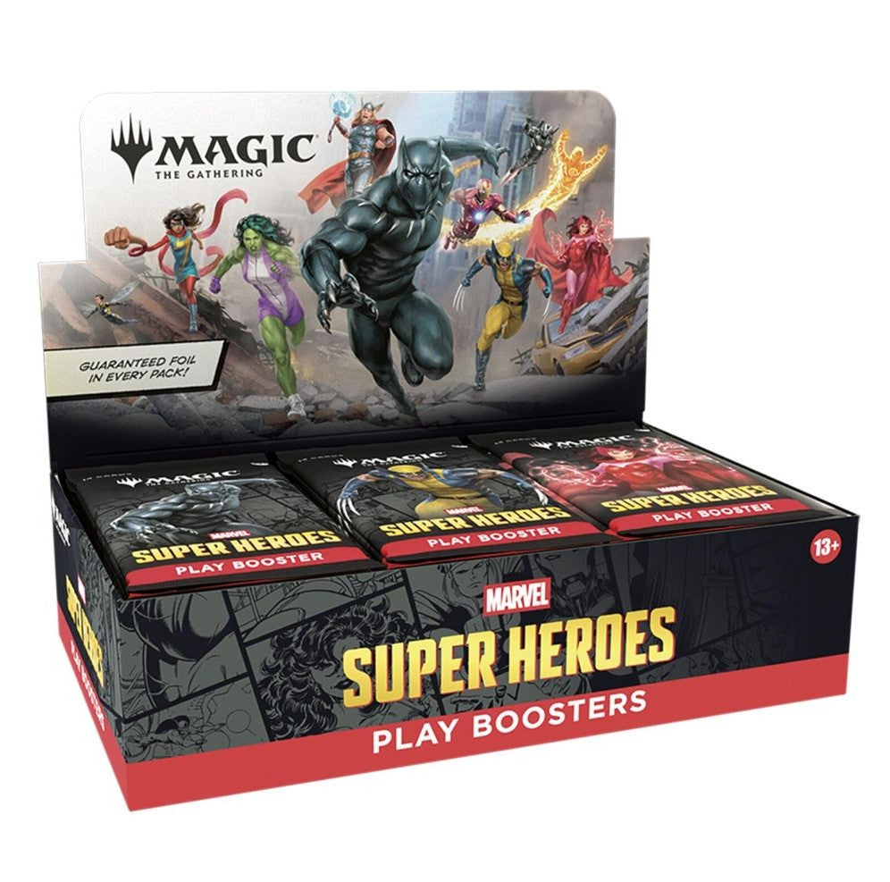 Pack Of Magic The Gathering Marvel Super Heroes Play Boosters