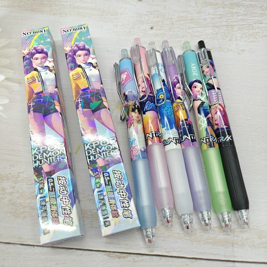 Kpop Demon Hunters Black Ballpen