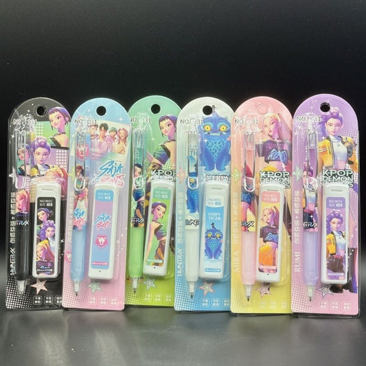Kpop Demon Hunters Mechanical Pen Assorted