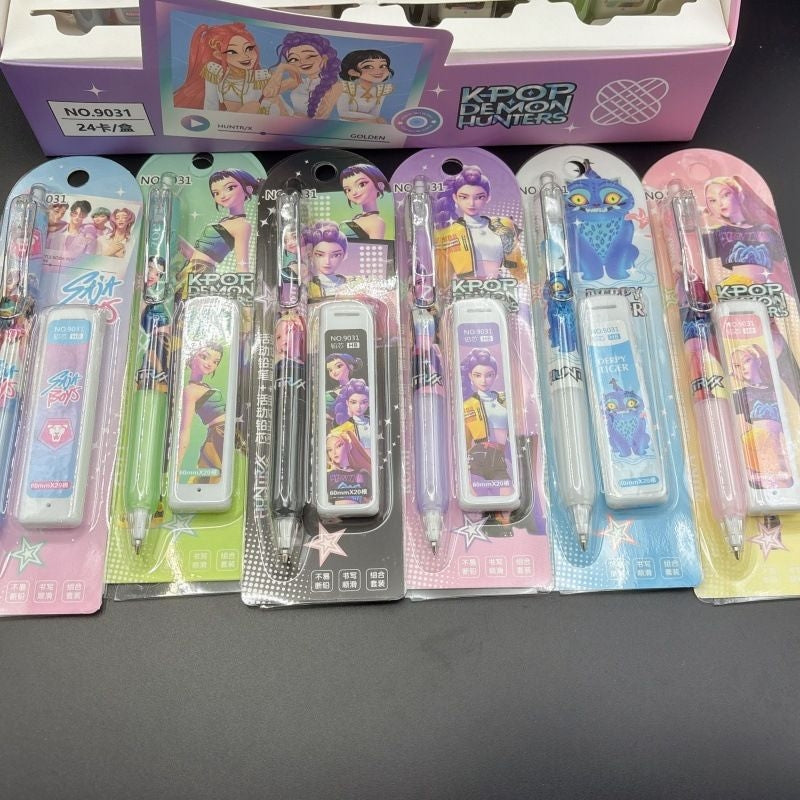 Kpop Demon Hunters Mechanical Pen Assorted