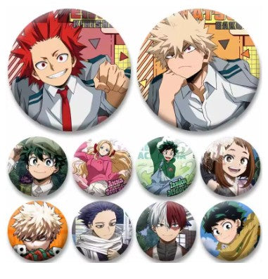 My Hero Academia 58mm Badge Assorted