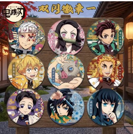 Demon Slayer Jumbo Badge Assorted
