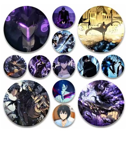 Solo Leveling 58mm Badge Assorted
