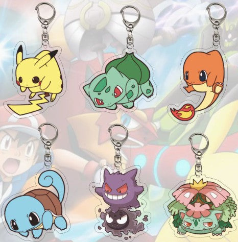 Pokemon Acrylic Keyring