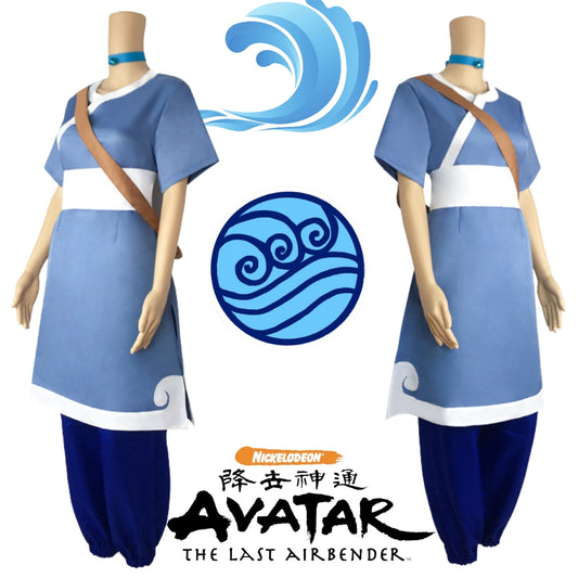 (special Order) Avatar: The Last Airbender Katara Cosplay Costume