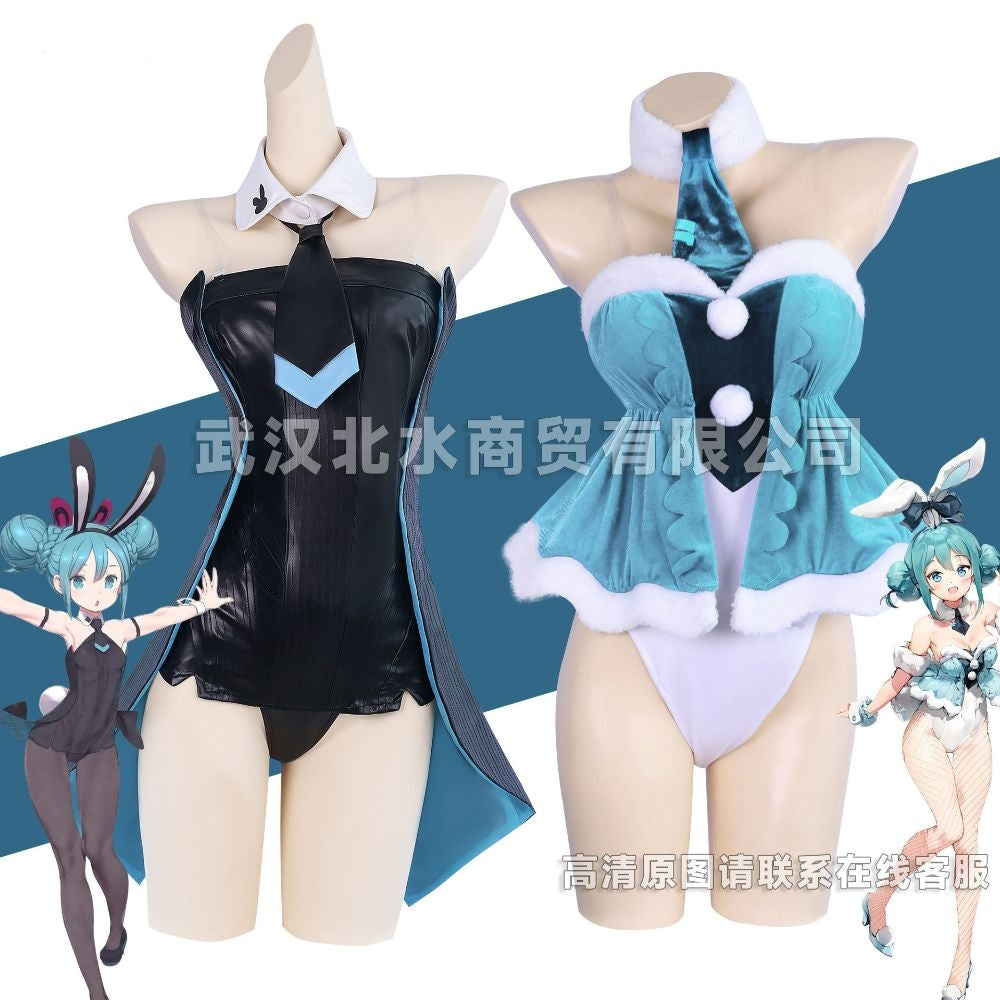 Hatsune Miku Bunny Girl Black Cosplay Costume