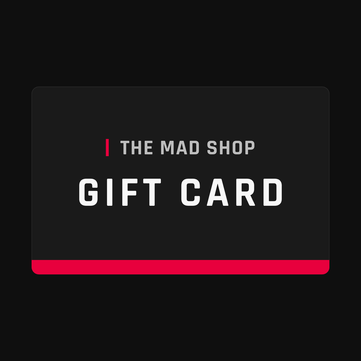 Gift Card — Online Use