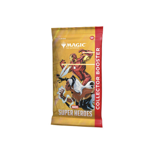 Magic The Gathering Marvel Super Heroes Collector Boosters Single Pack
