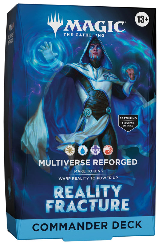 Magic The Gathering Tcg Reality Fracture Commander Deck Multiverse Reforged Single Pack
