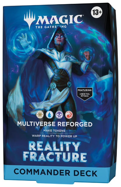 Magic The Gathering Tcg Reality Fracture Commander Deck Multiverse Reforged Single Pack