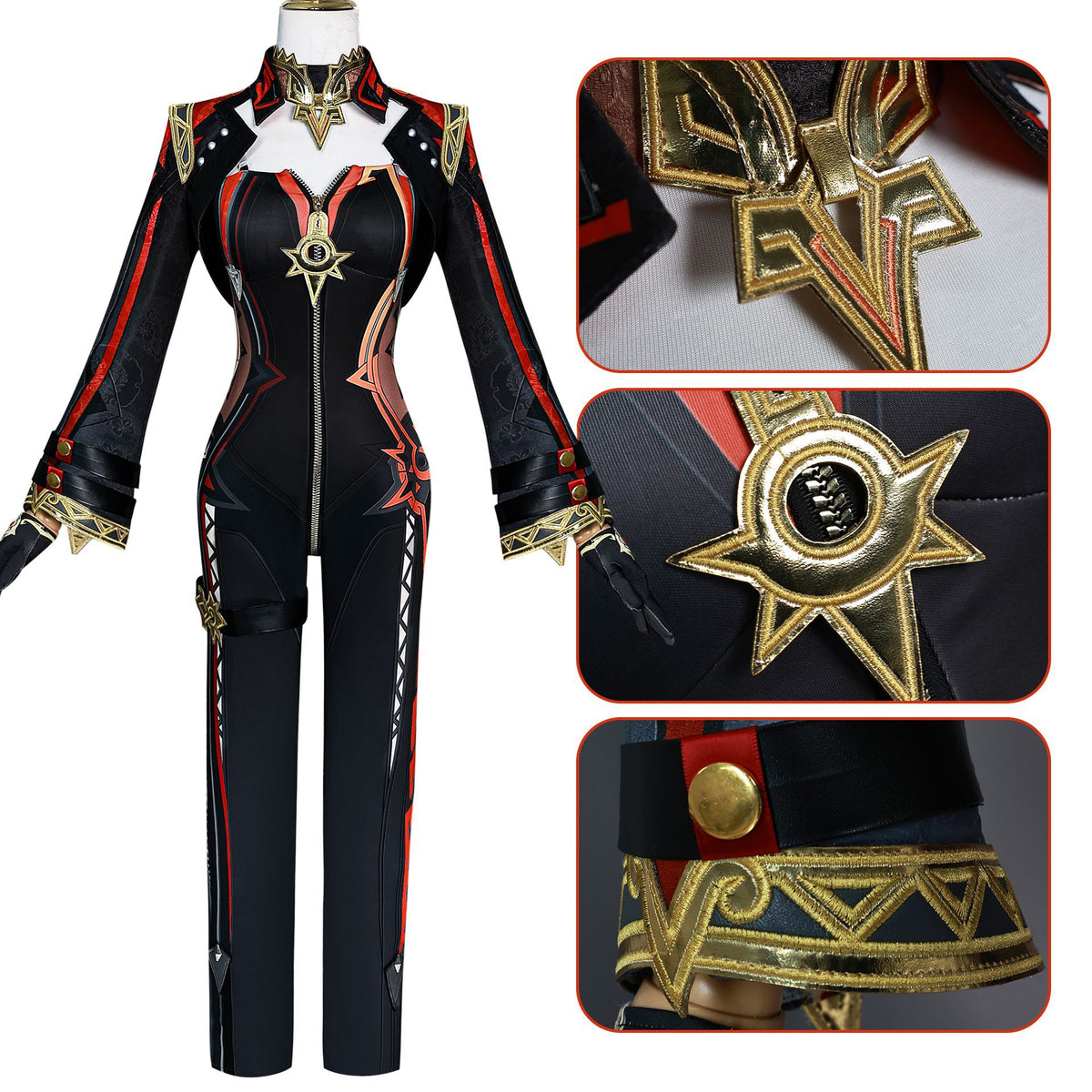 GENSHIN IMPACT MAVUIKA COSPLAY COSTUME