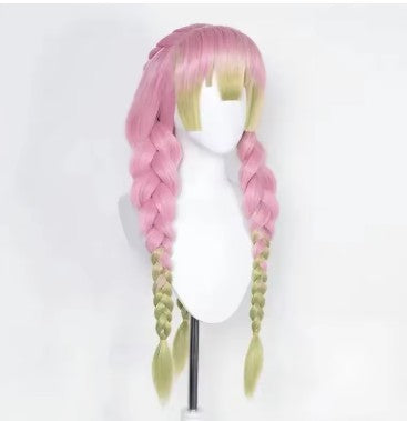Demon Slayer Cosplay Wig Mitsuri Kanroji