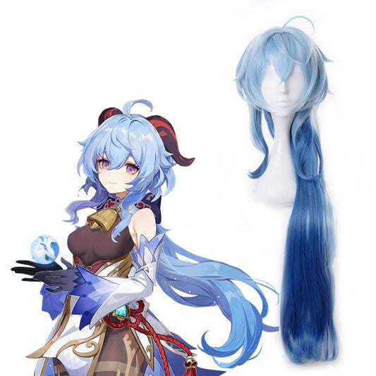 Genshin Impact Ganyu Cosplay Wig