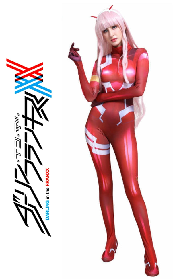 Darling In The Franxx Zero Two Cosplay Costume [sz:large]