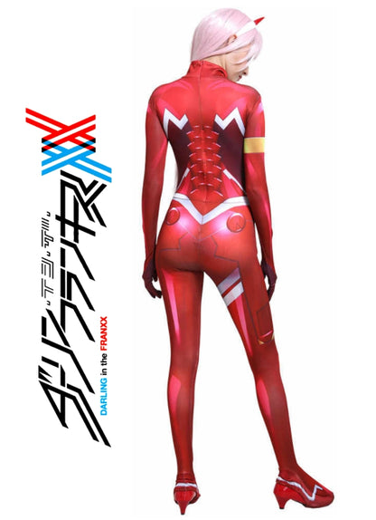 Darling In The Franxx Zero Two Cosplay Costume [sz:large]
