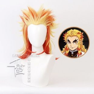 Demon Slayer Cosplay Wig Kyojuro Rengoku