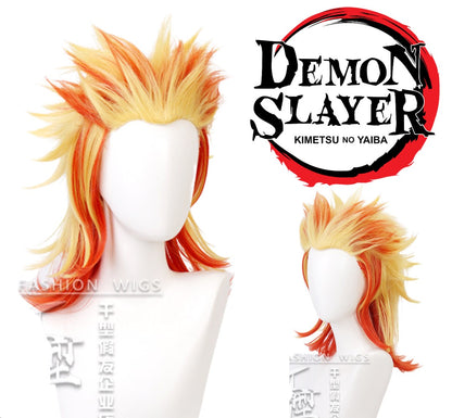 Demon Slayer Cosplay Wig Kyojuro Rengoku