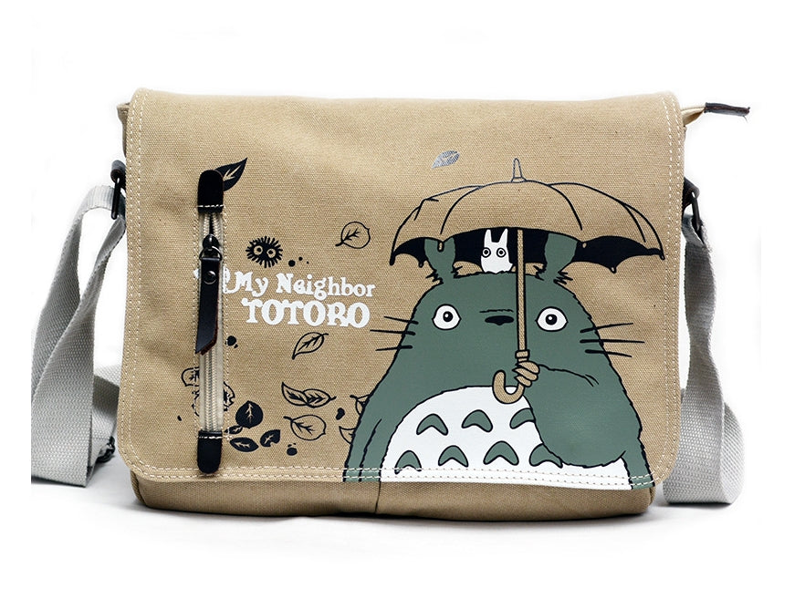 Totoro Messenger Bag Canvass