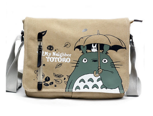 Totoro Messenger Bag Canvass