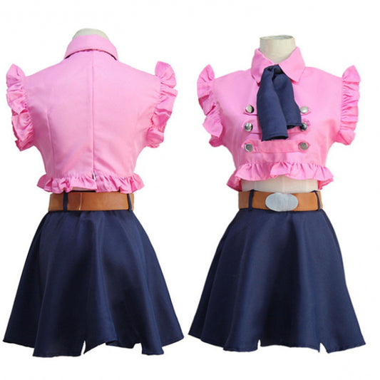 The Seven Deadly Sins Elizabeth Liones Cosplay Costume [sz:large]
