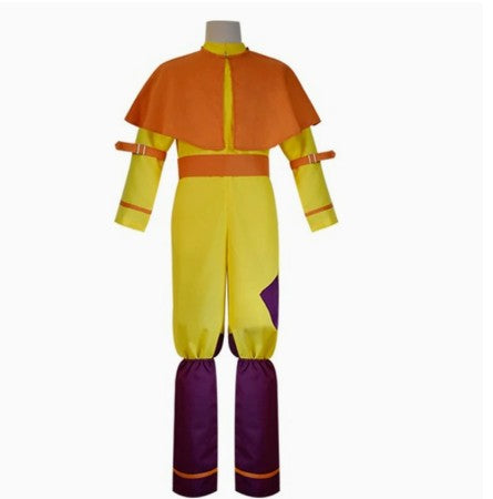 Avatar: The Last Airbender Aang Cosplay Costume [sz:small]